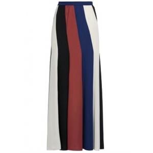 NEW SUOLI women's maxi skirt in blue